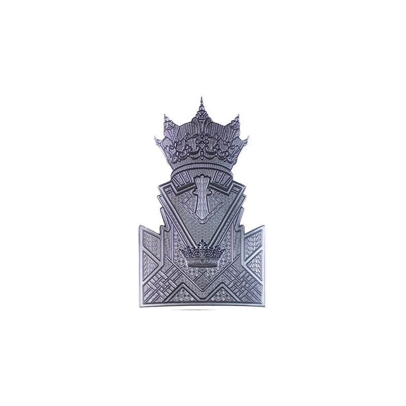 Chess Crown: The Queen Silver Commemorative Coin, 1 oz - back