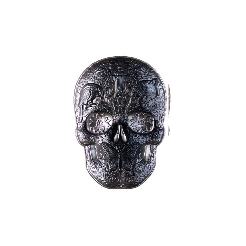 Calavera de Plata Silver Coin, 1 ounce - reverse