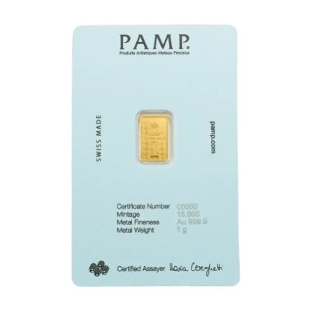 Złota Sztabka, PAMP Suisse Maradona 1 g