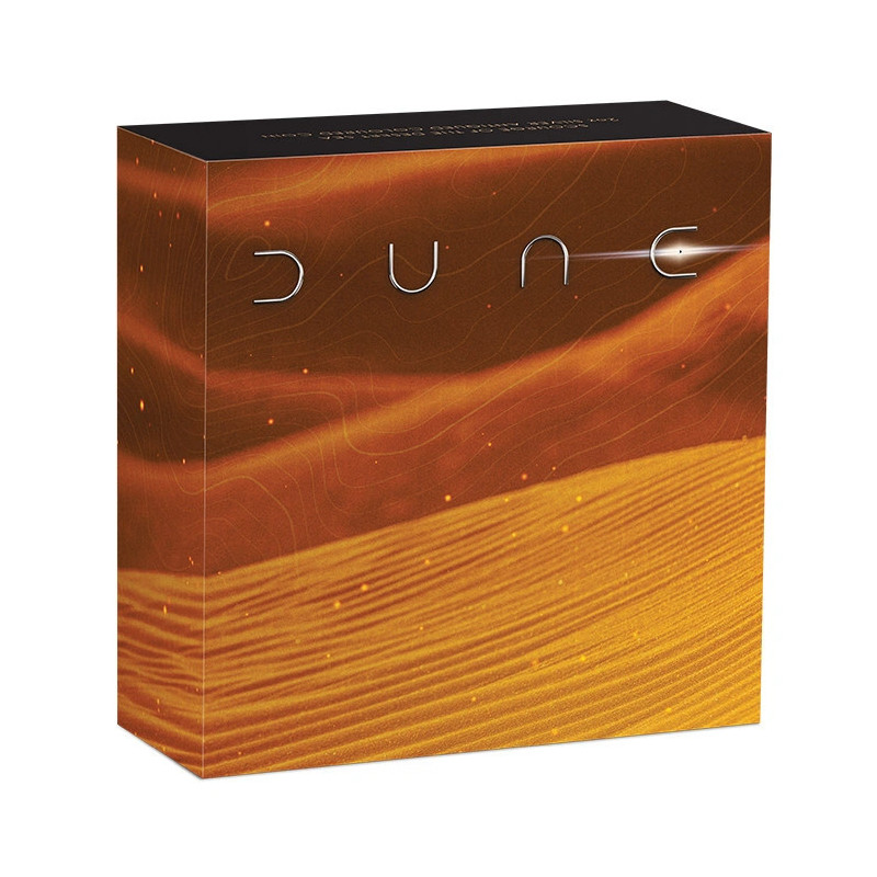Srebrna Moneta Tuvalu DUNE 2026 Color Antiqued, 1 uncja - box 2 Srebrna Moneta Tuvalu DUNE 2026 Color Antiqued, 1 uncja - box 2