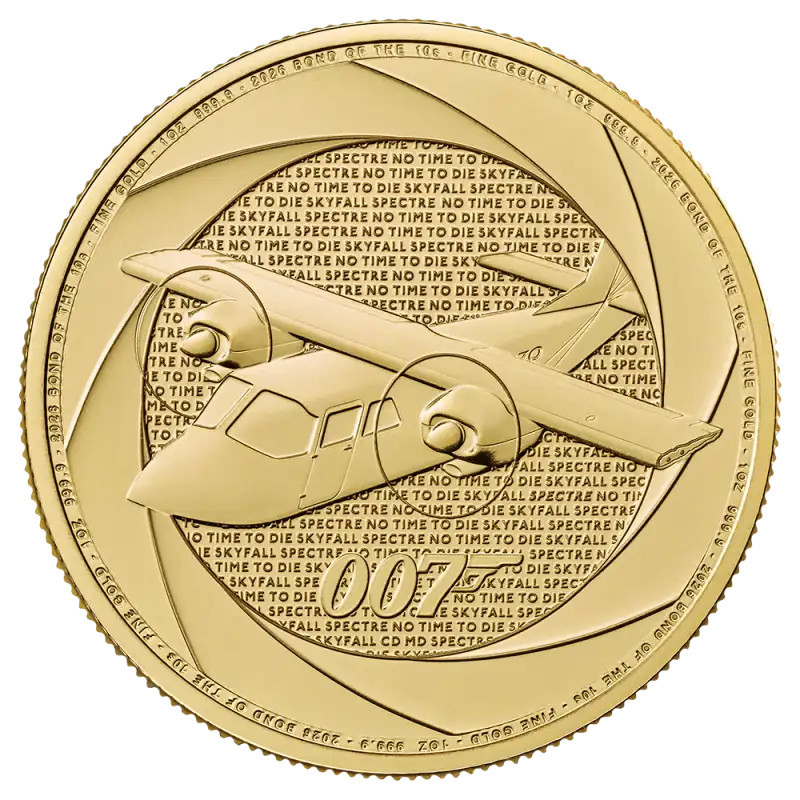 Złota moneta Bond of the 2010's 2026, 1 uncja