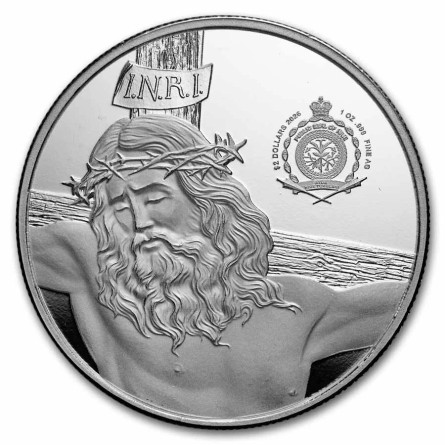 Srebrna Moneta Niue Wonders of Christ: Walking on Water 2026 FRONT