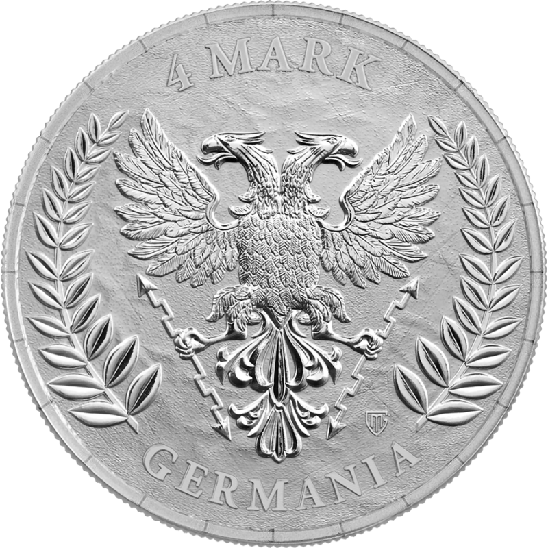Srebrna Moneta Germania 2026, 1/2 uncji back Srebrna Moneta Germania 2026, 1/2 uncji back