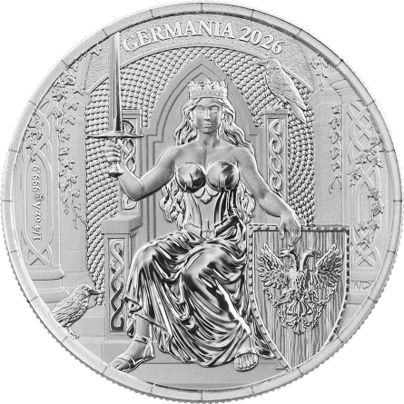2026 Germania Silver Coin, 1/4 ounce