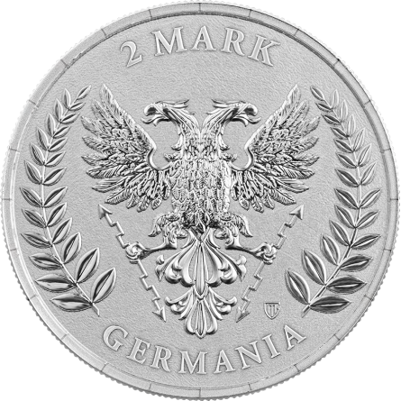 Srebrna Moneta Germania 2026, 1/4 uncji front