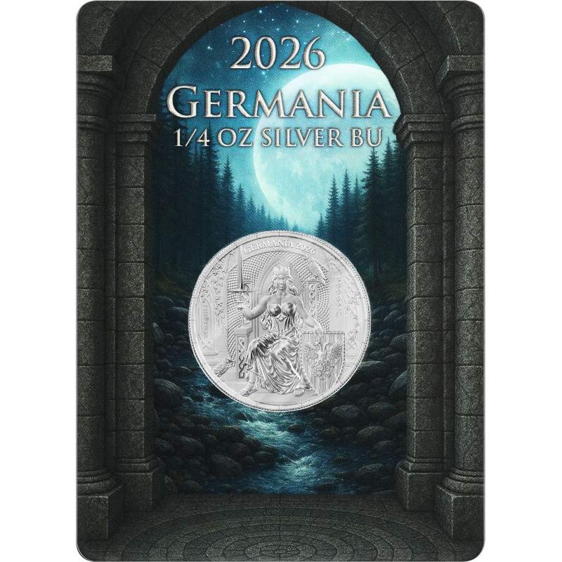 Srebrna Moneta Germania 2026, 1/4 uncji Srebrna Moneta Germania 2026, 1/4 uncji