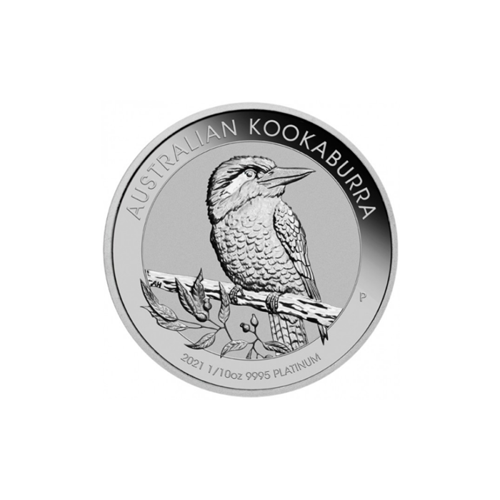 Kookaburra 2021 1/10 oz – Rückseite