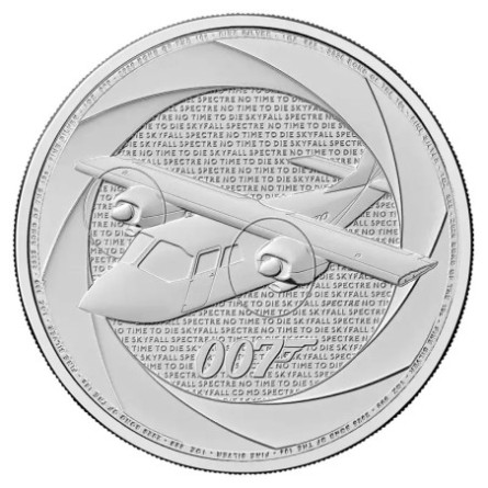 Srebrna Moneta Six decades of 007: Bond Films of the 2010's 2026 1 uncja front