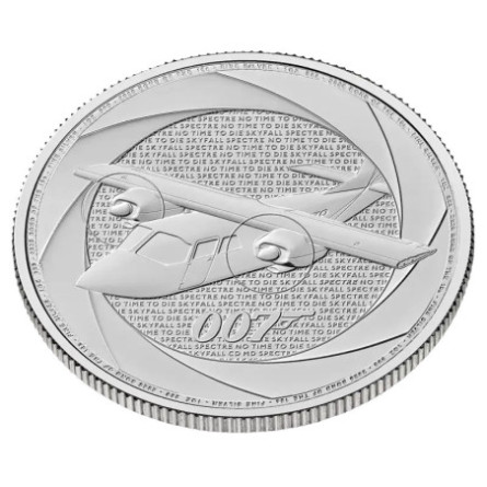 Srebrna Moneta Six decades of 007: Bond Films of the 2010's 2026 1 uncja front