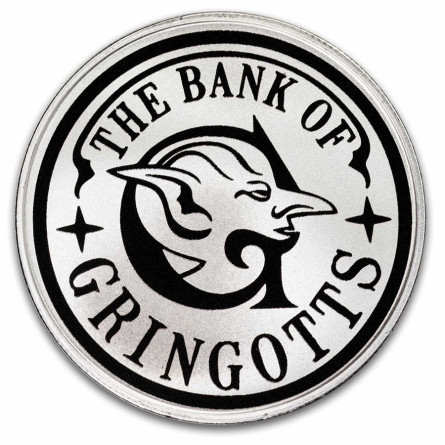 Srebrny Medal Harry Potter - Bank Gringotów, 1 uncja Srebrny Medal Harry Potter - Bank Gringotów, 1 uncja