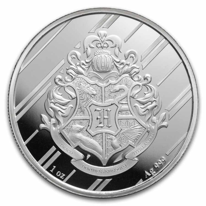 Srebrny Medal Harry Potter Houses: Hufflepuff BACK Srebrny Medal Harry Potter Houses: Hufflepuff BACK