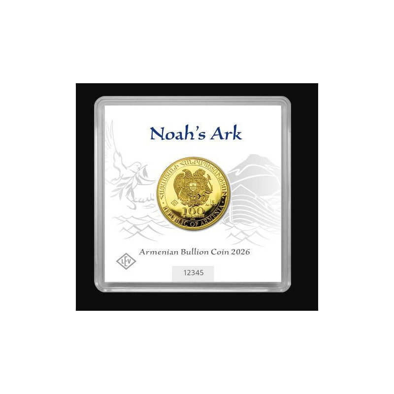 Noah's Ark 2026 Gold Coin, 1 gram – obverse