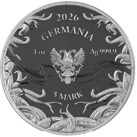 Zestaw Srebrnych Monet Germania Mint: Norns Mystery BOX 2026, 1 uncja - 7