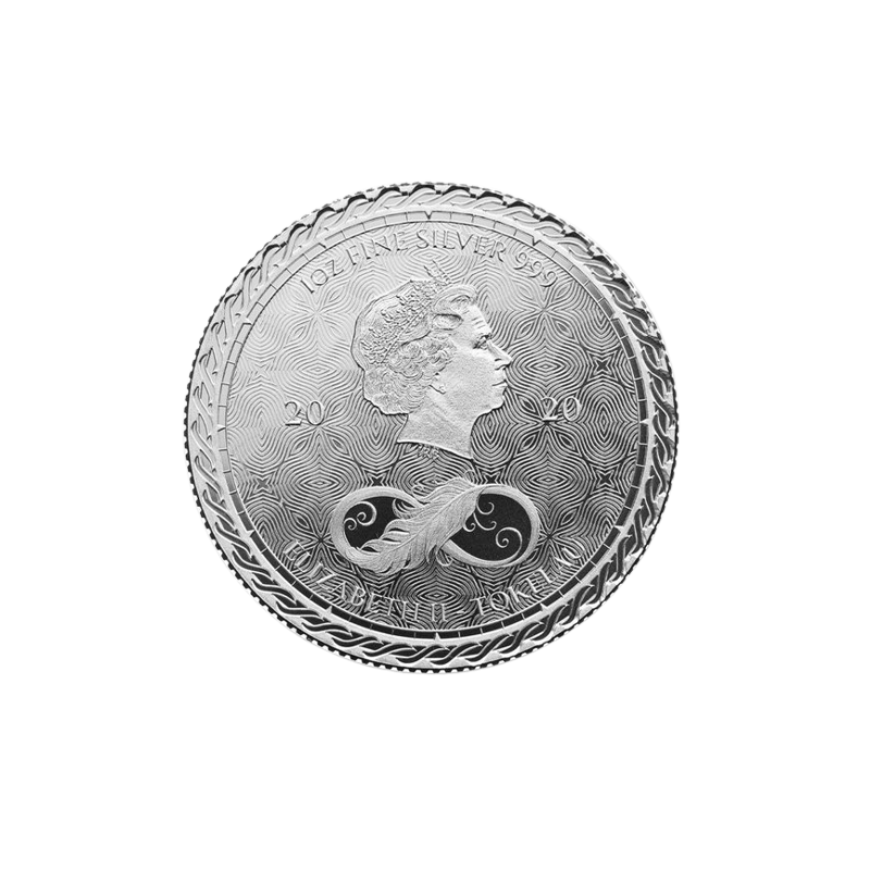 Tokelau Chronos 2020 Silver Coin, 1 oz. Tokelau Chronos 2020 Silver Coin, 1 oz.