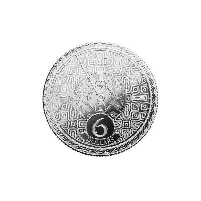 Tokelau Chronos 2020 Silver Coin, 1 oz. Tokelau Chronos 2020 Silver Coin, 1 oz.