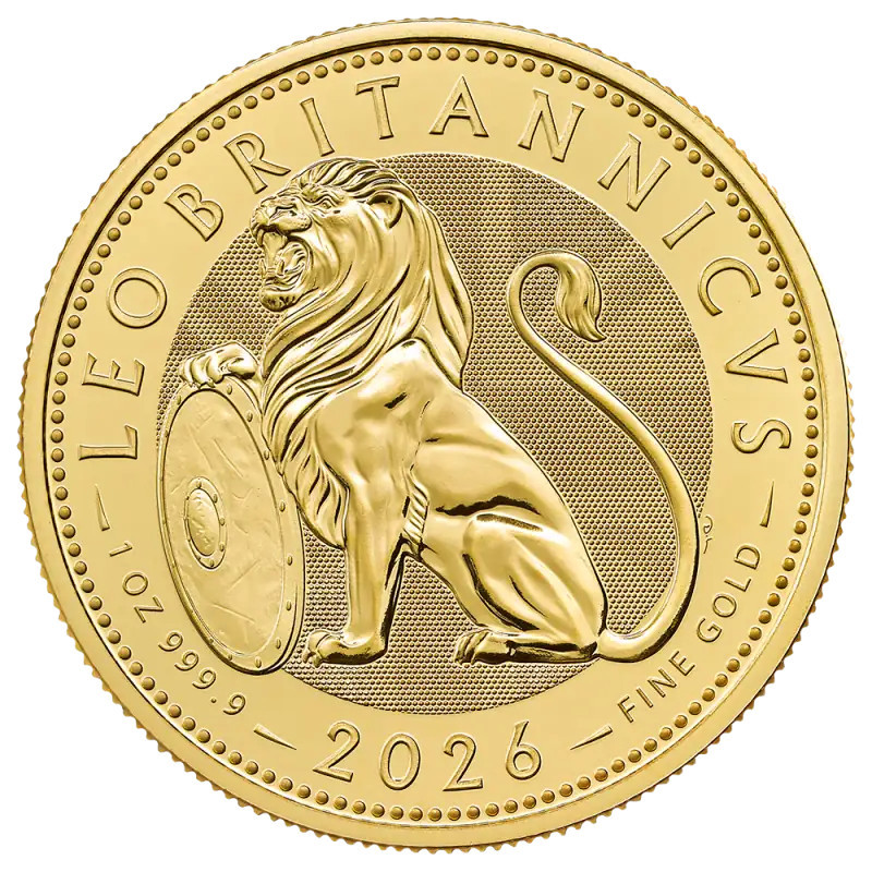 Złota Moneta The British Lion 2026 1 uncja