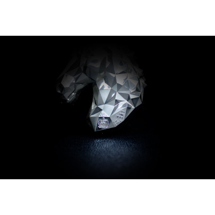 Srebrny Numizmat Low-poly Lunar Horse Srebrny Numizmat Low-poly Lunar Horse