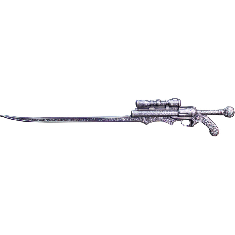 Srebrny Numizmat The Steampunk Gunblade