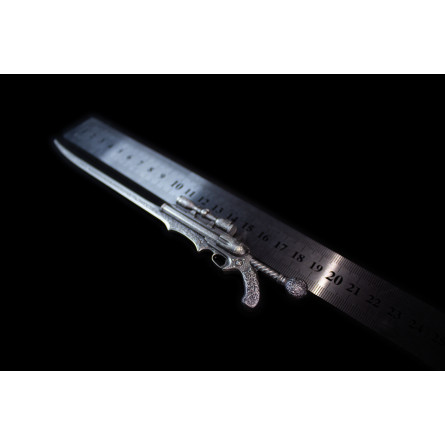 Srebrny Numizmat The Steampunk Gunblade