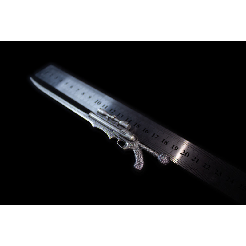 Srebrny Numizmat The Steampunk Gunblade