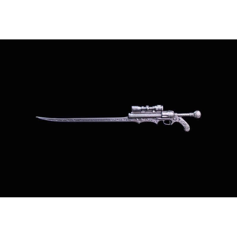 Srebrny Numizmat The Steampunk Gunblade