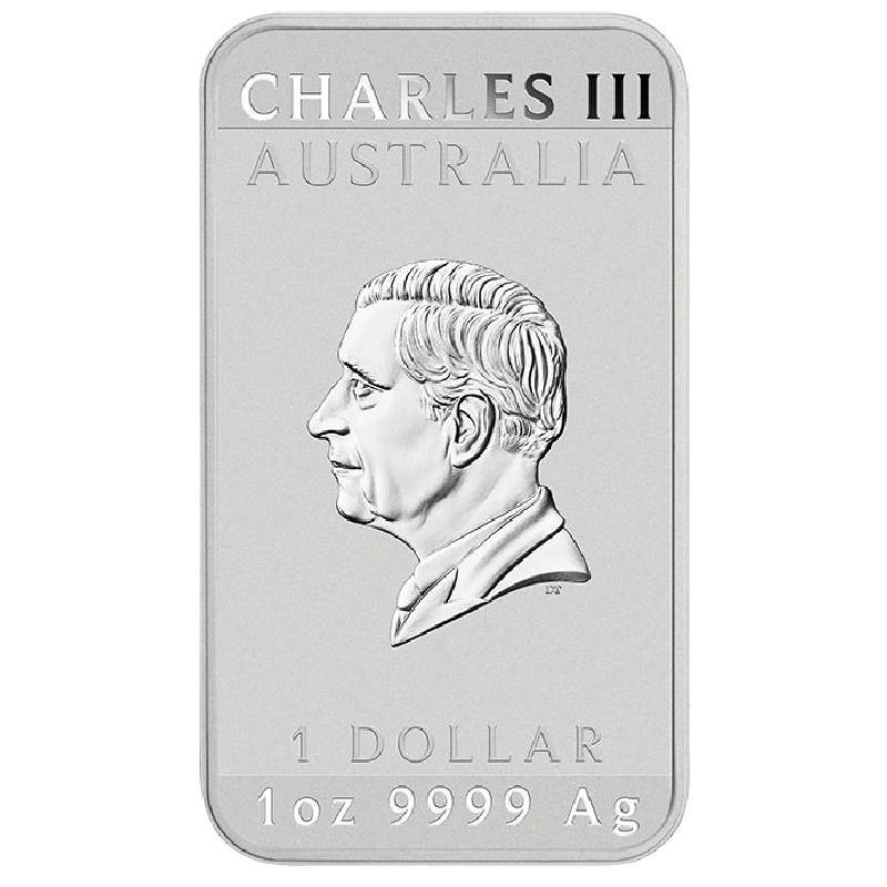 Lunar Year of the Horse Color 2026 Silver Bar, 1 ounce Back Lunar Year of the Horse Color 2026 Silver Bar, 1 ounce Back