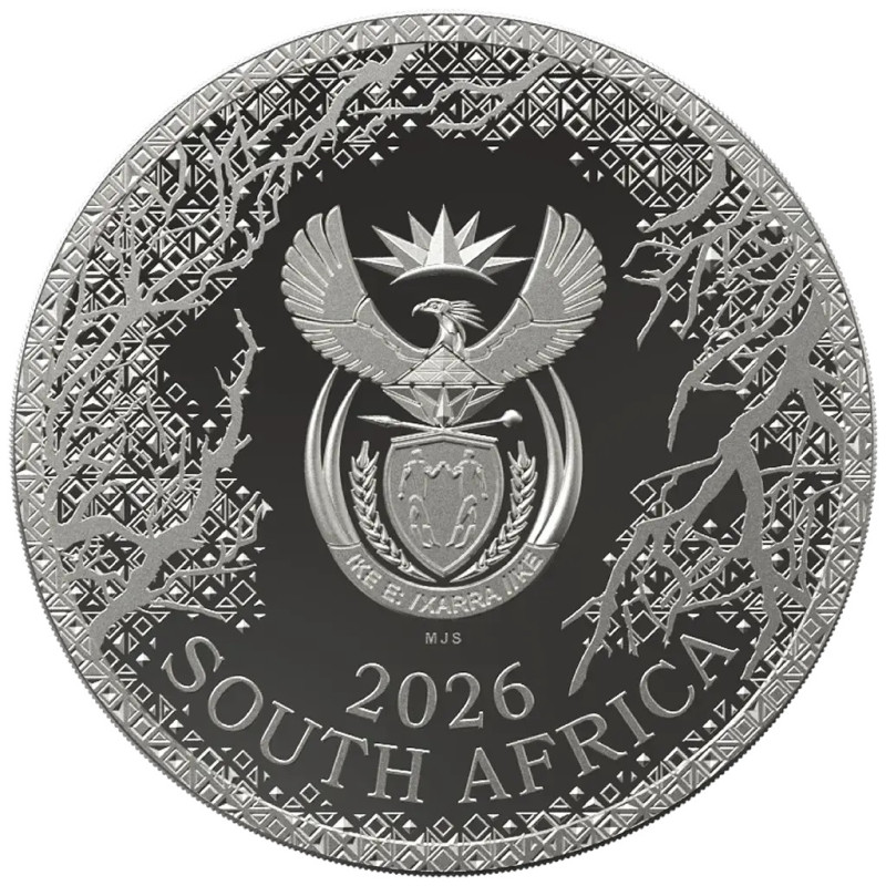 The Odyssey: Martial Eagle 2026 Silver Coin, 1 ounce - obverse The Odyssey: Martial Eagle 2026 Silver Coin, 1 ounce - obverse