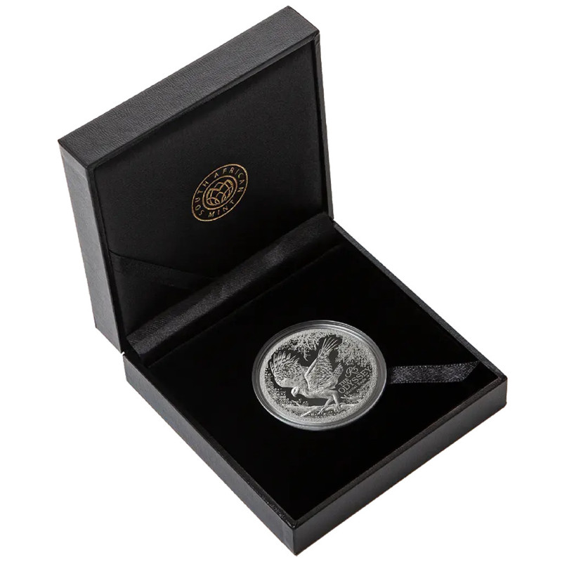 The Odyssey: Martial Eagle 2026 Silver Coin, 1 ounce - box The Odyssey: Martial Eagle 2026 Silver Coin, 1 ounce - box