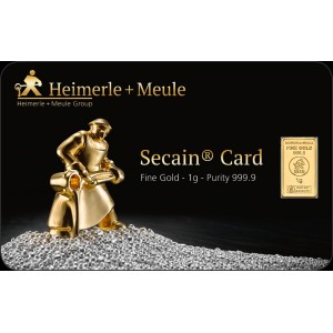 Heimerle & Meule Goldanlagebarren, 1g