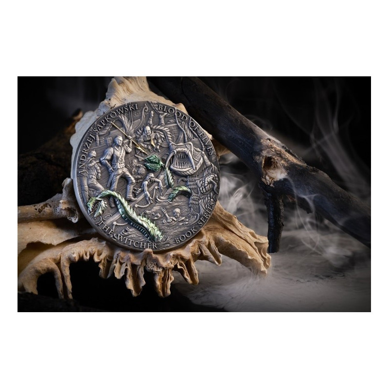Silver Coin Blood Of Elves - The Witcher, 200g Silver Coin Blood Of Elves - The Witcher, 200g