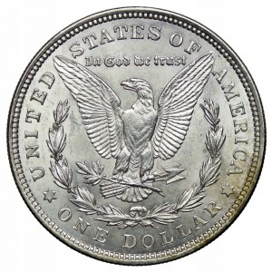 Srebrna Moneta Morgan Dollar 1921, 26,7g (stan bdb) - aw