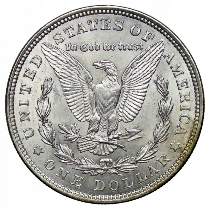 Srebrna Moneta Morgan Dollar 1921, 26,7g (stan bdb) - aw