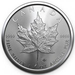Maple Leaf 2022 - 1 uncja, rewers