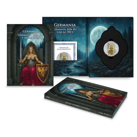 Germania 20246 ANA Edition Silver Coin, 1 ounce - box Germania 20246 ANA Edition Silver Coin, 1 ounce - box
