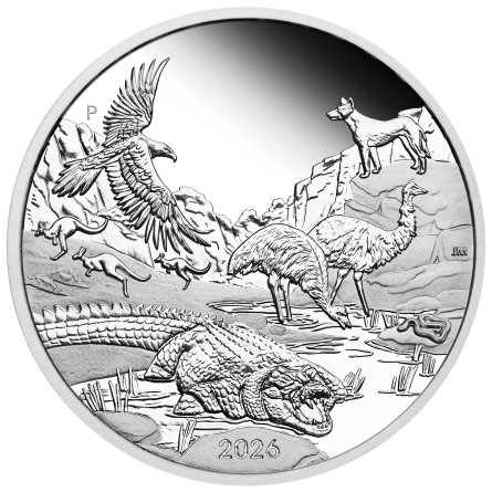 Wonders of Australia: The Outback 2026 Proof Silver Coin, 1 ounce