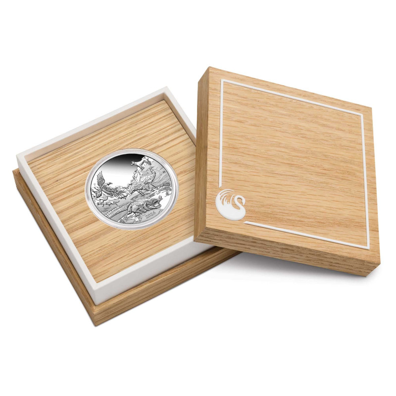 Silbermünze „Wonders of Australia: The Outback“ 2026 Proof, 1 Unze Silbermünze „Wonders of Australia: The Outback“ 2026 Proof, 1 Unze