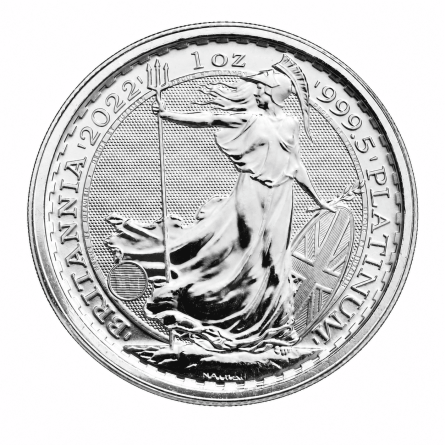 Britannia-Platinmünze – zufälliges Prägejahr, 1 Unze