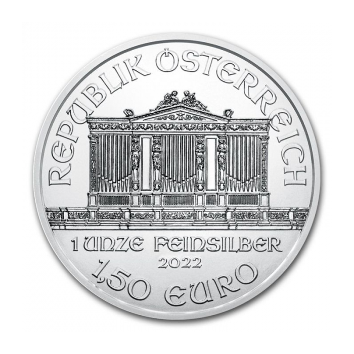 Philharmonic 2022 - 1 ounce, obverse Philharmonic 2022 - 1 ounce, obverse