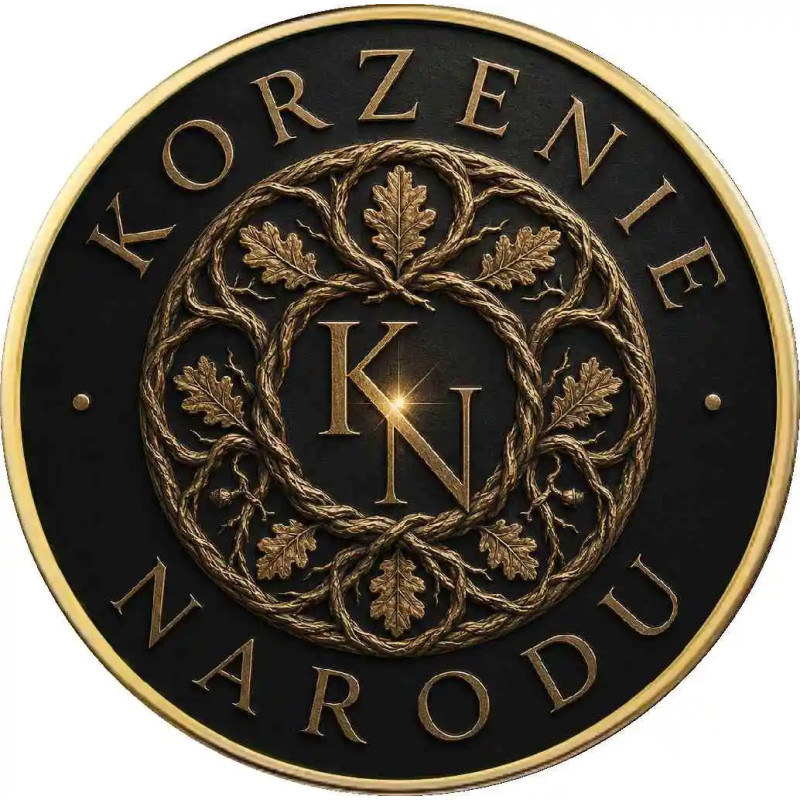 Medal Kolekcjonerski Orzeł Korzenie Narodu: Solidarność Pokoleń, 29 gramów -awers Medal Kolekcjonerski Orzeł Korzenie Narodu: Solidarność Pokoleń, 29 gramów -awers