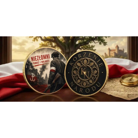 Sammlermedaille „Adler – Die Wurzeln der Nation“: Die Unbeugsamen, 29 Gramm Sammlermedaille „Adler – Die Wurzeln der Nation“: Die Unbeugsamen, 29 Gramm