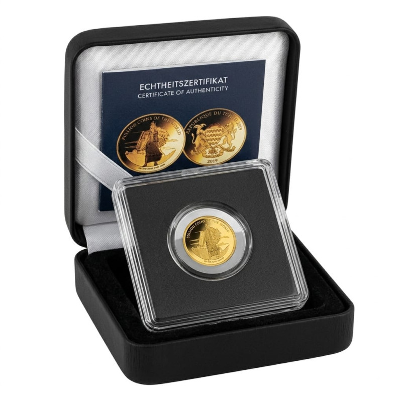 Złota Moneta Germania 2019, 1/500 uncji - etui Złota Moneta Germania 2019, 1/500 uncji - etui