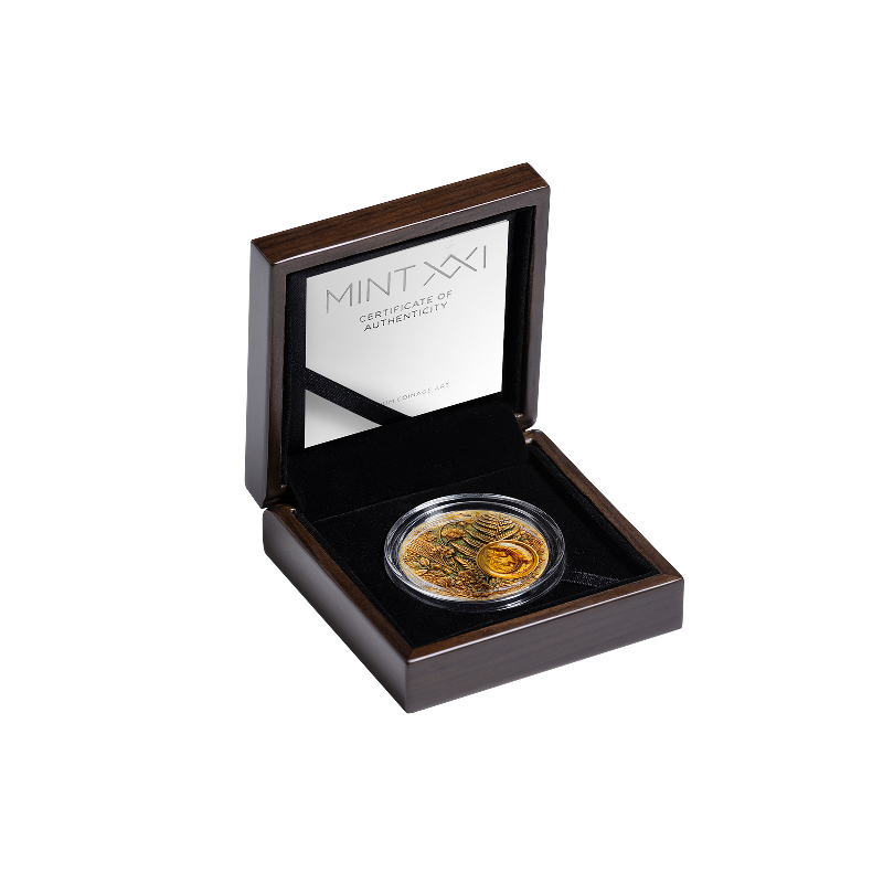 Amber Mirage Silver Coin: Lizard 2026, 2 ounces - Box 1 Amber Mirage Silver Coin: Lizard 2026, 2 ounces - Box 1