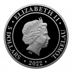 Goddess Europa 2022, 1 унція - рев.
