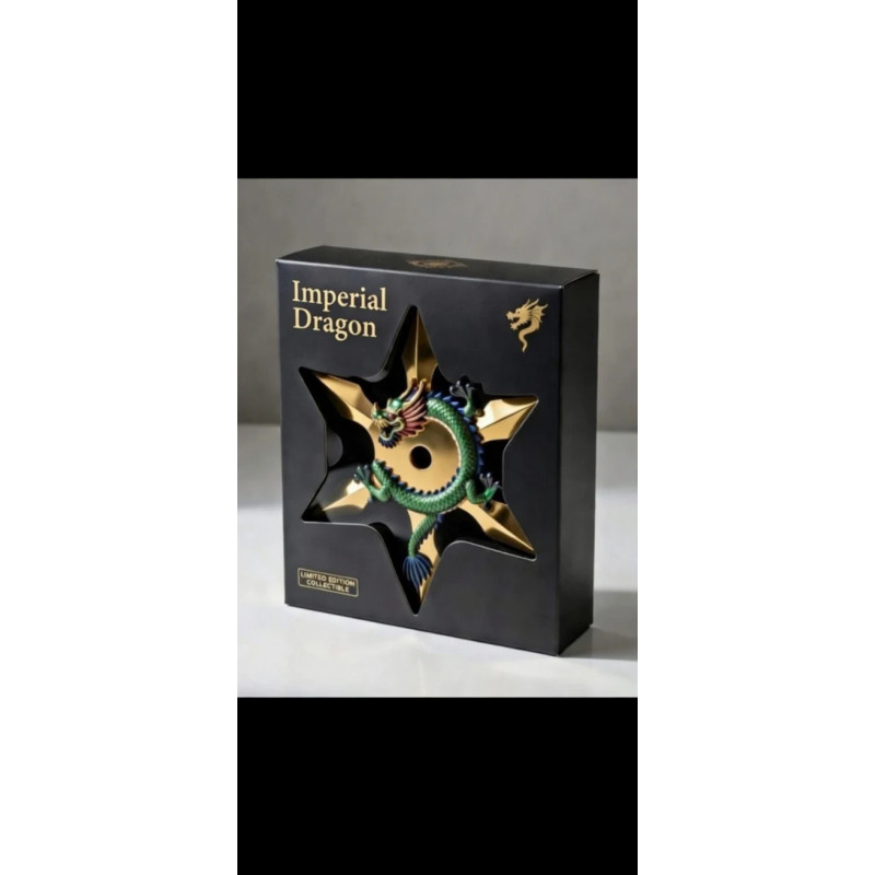 Miedziany Numizmat Imperial Dragon - Ninja Star, 2 uncje