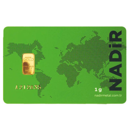 Nadir-Goldbarren, 1 Gramm