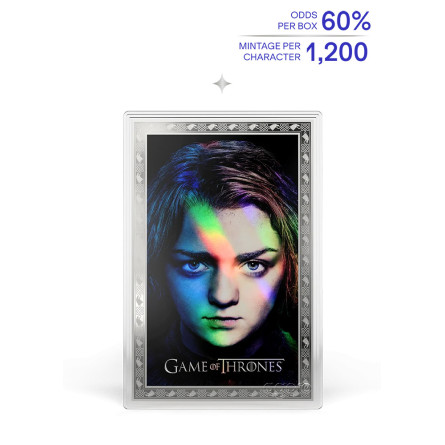Game of Thrones - House Stark, Blind Box Banknote 2026, 5 g Game of Thrones - House Stark, Blind Box Banknote 2026, 5 g