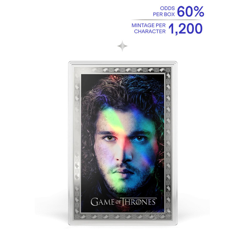 Game of Thrones - House Stark, Blind Box Banknote 2026, 5 g Game of Thrones - House Stark, Blind Box Banknote 2026, 5 g