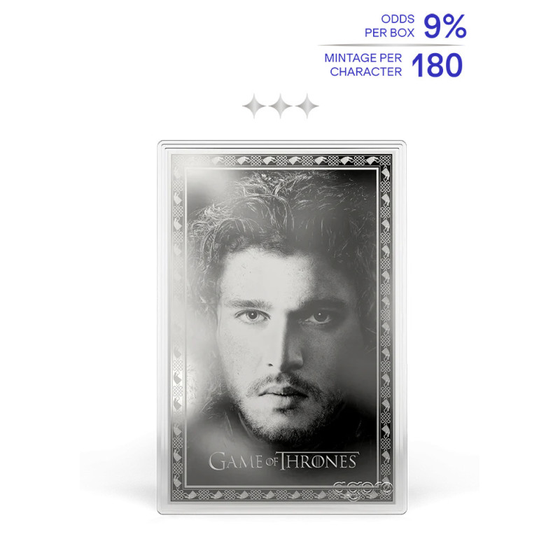 Games of Thrones - Ród Starków, Banknot Blind Box 2026, 5g Games of Thrones - Ród Starków, Banknot Blind Box 2026, 5g