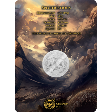 Srebrna Moneta Malta Golden Eagle 2026, 1/10 uncji - front
