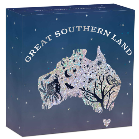 Great Southern Land 2026 Matrix Opal Silver Coin, 1 ounce - Box of 2 Great Southern Land 2026 Matrix Opal Silver Coin, 1 ounce - Box of 2